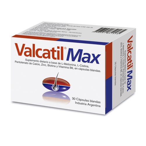 Valcatil max capsulas blandas por 30