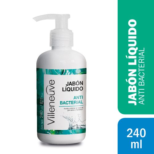 Jabón liquido antibacterial 250 ml