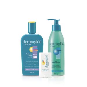 Combo protector solar completo + barra