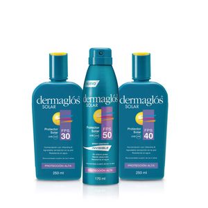 Combo protector solar fps30 + fps40 + fps50