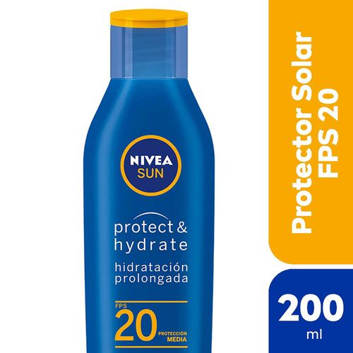 Protector solar humectante loción sun protect & hydrate fps20 200 ml