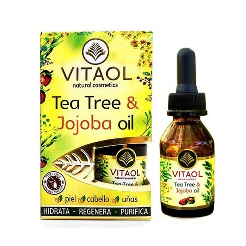 Aceite piel cabello y uñas tea tree y jojoba 20 ml